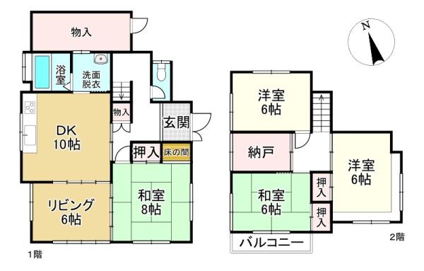 草津市下笠町の中古一戸建