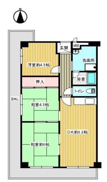 日商岩井相川松山公園マンション