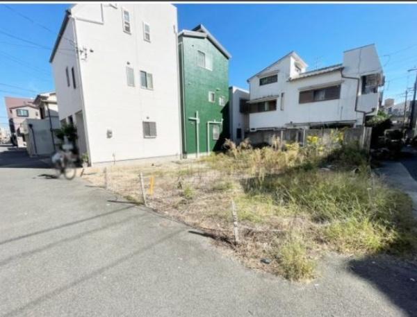 淀川区三津屋北１丁目　建築条件無し　売り土地