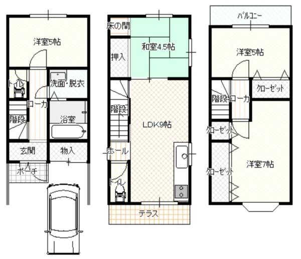 淀川区塚本５丁目　中古戸建