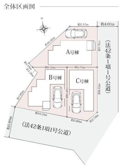 東淀川区大道南２丁目　新築戸建　Ａ号棟