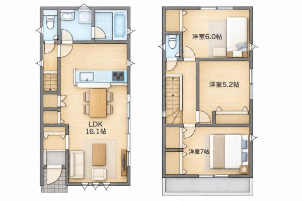 摂津市新在家１丁目の新築一戸建