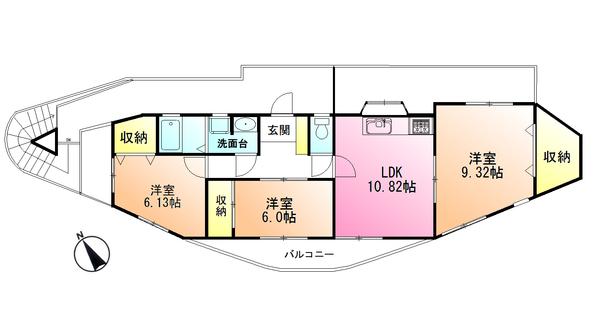 町田市大蔵町のマンション