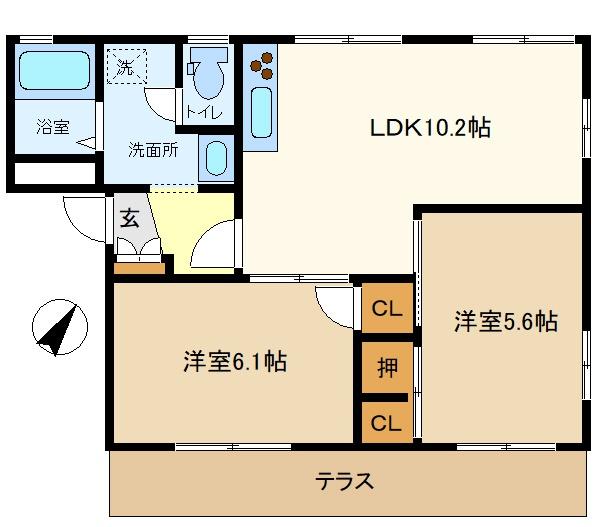 ライフタウニーＡ街区3号棟