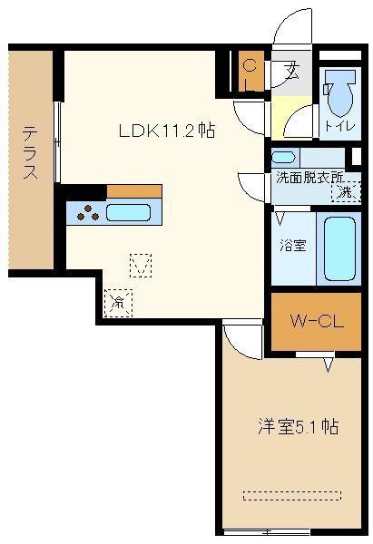 Ｄアヴァンス千間台東　Ａ棟