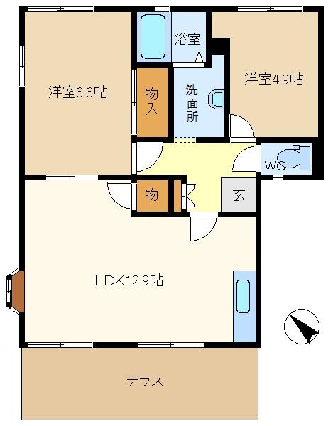 ライフタウニーＣ街区4号棟