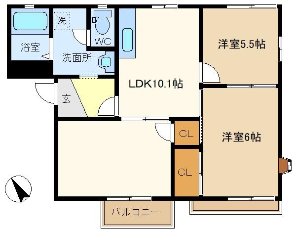 ライフタウニーＡ街区4号棟