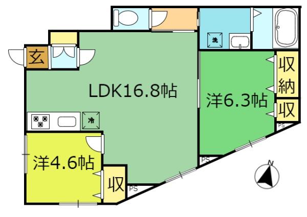 松戸市小金のアパート