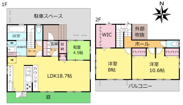 松戸市幸田４丁目の貸家