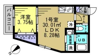 松戸市新松戸１丁目のアパート