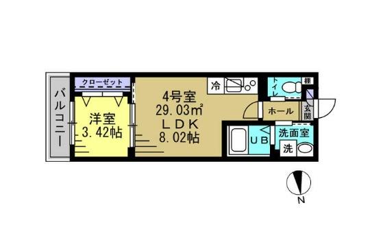 松戸市新松戸３丁目のアパート