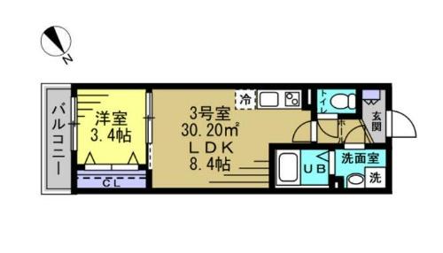 松戸市新松戸北２丁目のアパート