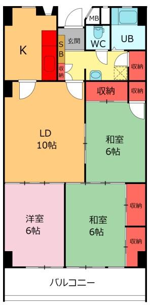 北小金ハイツC棟