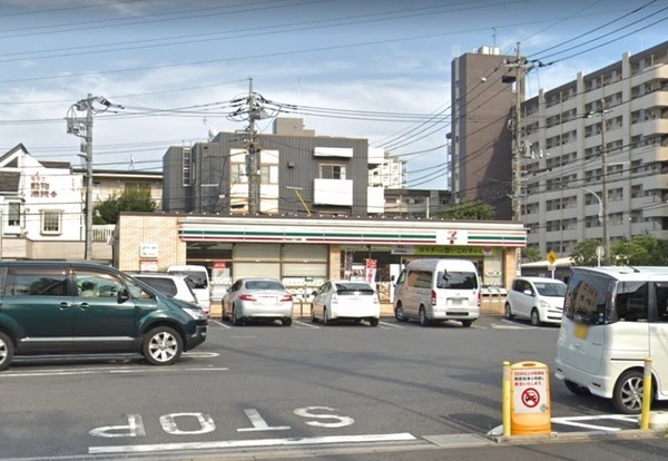 松戸市新松戸北２丁目のアパート(セブンイレブン新松戸ゆりのき通り店)