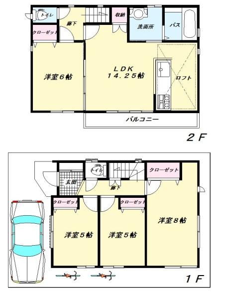 流山市南流山７丁目の貸家