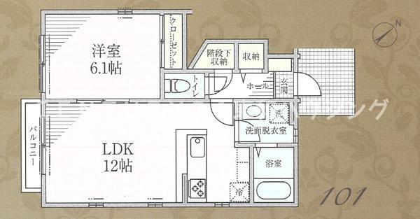 ボンクレール　D棟