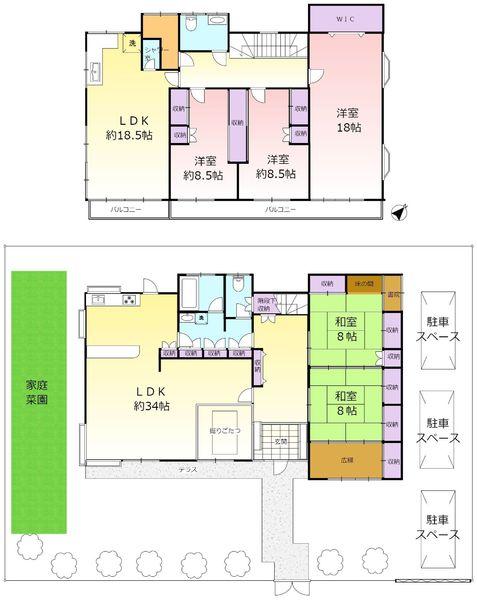横浜市青葉区荏田西３丁目の貸家