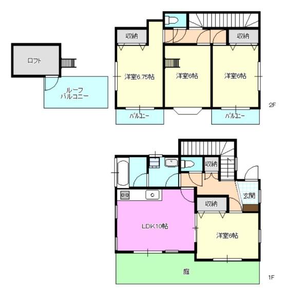 中海岸4丁目貸家