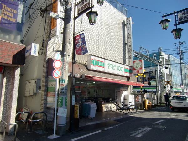 ドミール西調布(ローソンストア100西調布駅前店)