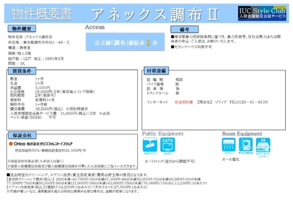 アネックス調布Ⅱ
