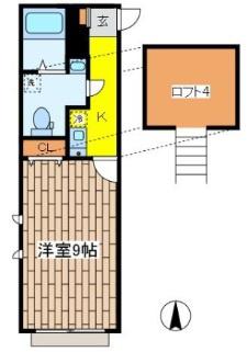 カトルセゾン調布(間取り)