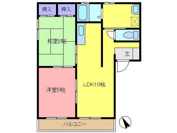 アイシマハウス２Ｃ