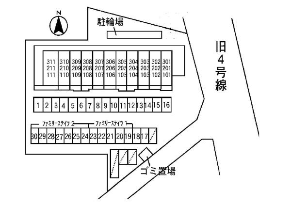 エステビエント(現地案内図)