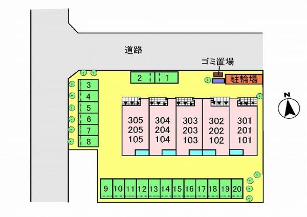 サン・フォート(現地案内図)