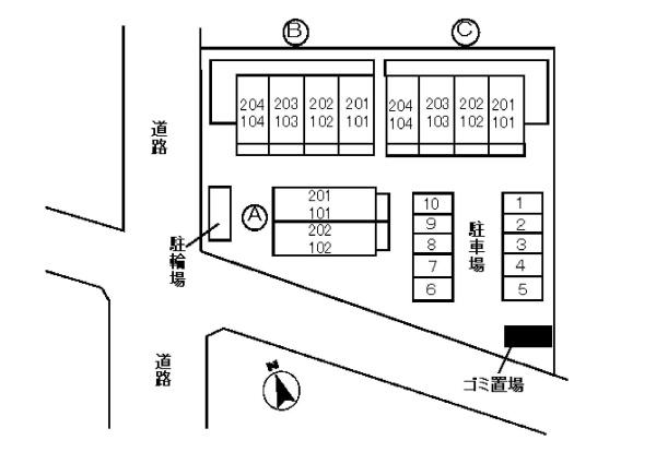 マーベラスB(駐車場)