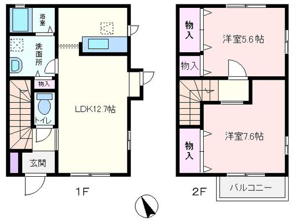 プライムコート(栄町)(間取り)