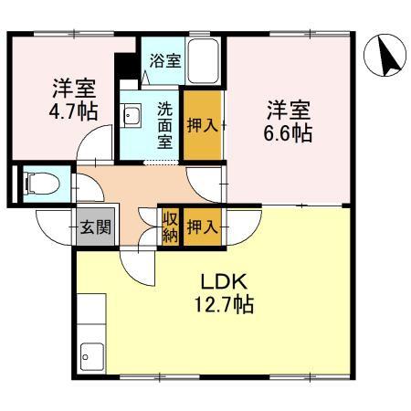 ライフタウニーＡ街区　6号棟