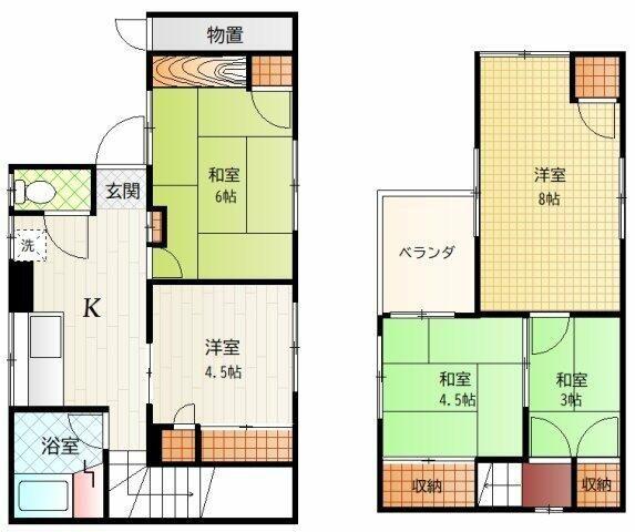 南４丁目戸建て