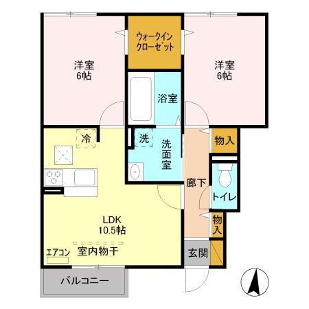 ベルクリア城南Ａ棟