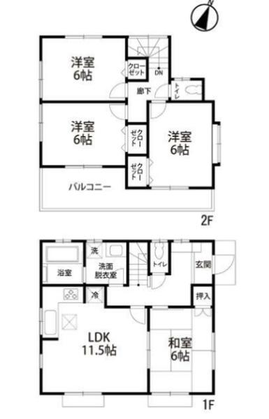 南桜井貸家