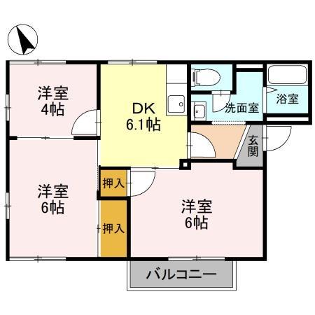 ライフタウニーＡ街区　４号棟