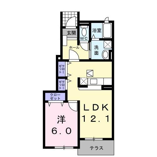 春日部市赤沼のアパート