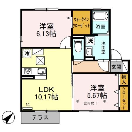 グリーンハイツ2(間取り)
