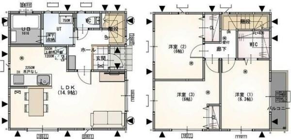 グランソフィア備後東2丁目(間取り)