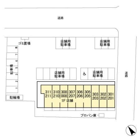VILLA MISTRAL(現地案内図)