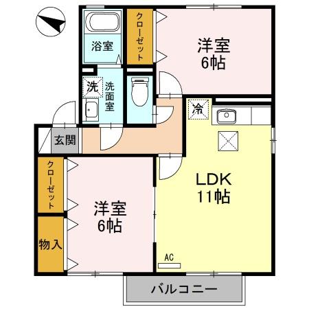 グリーンハイツ(間取り)