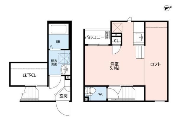 CB春日部レーベン(間取り)