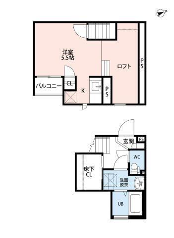 CB春日部アルモニー(間取り)