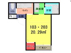 ソレイユ春日部南(間取り)