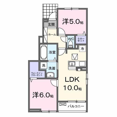 春日部市内牧のアパート