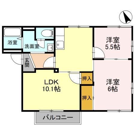 ライフタウニーA街区 4号棟