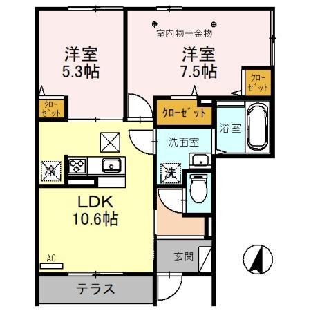 京和風　狐のかんざし