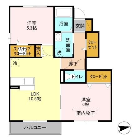 エスポワールＢ（緑町）