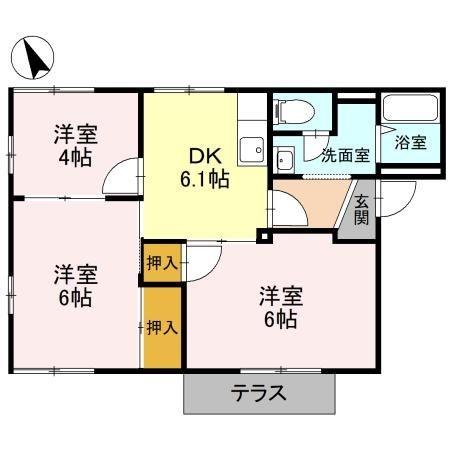 ライフタウニーＡ街区　４号棟