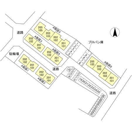 ライフタウニーＡ街区　４号棟