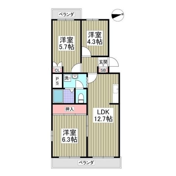 春日部ハウス1号棟
